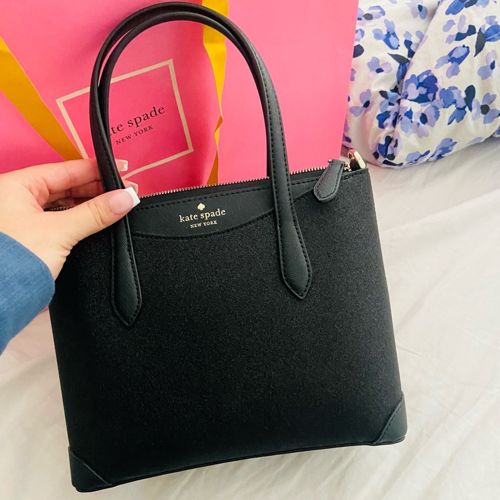 Kate Spade black sparkle bag